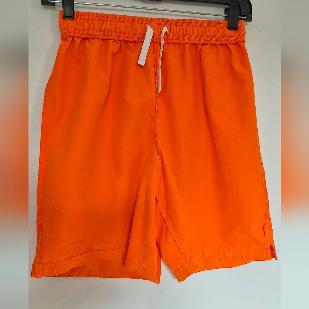 Champion Orange Swim Trunks Quick-Dry Elastic Waist